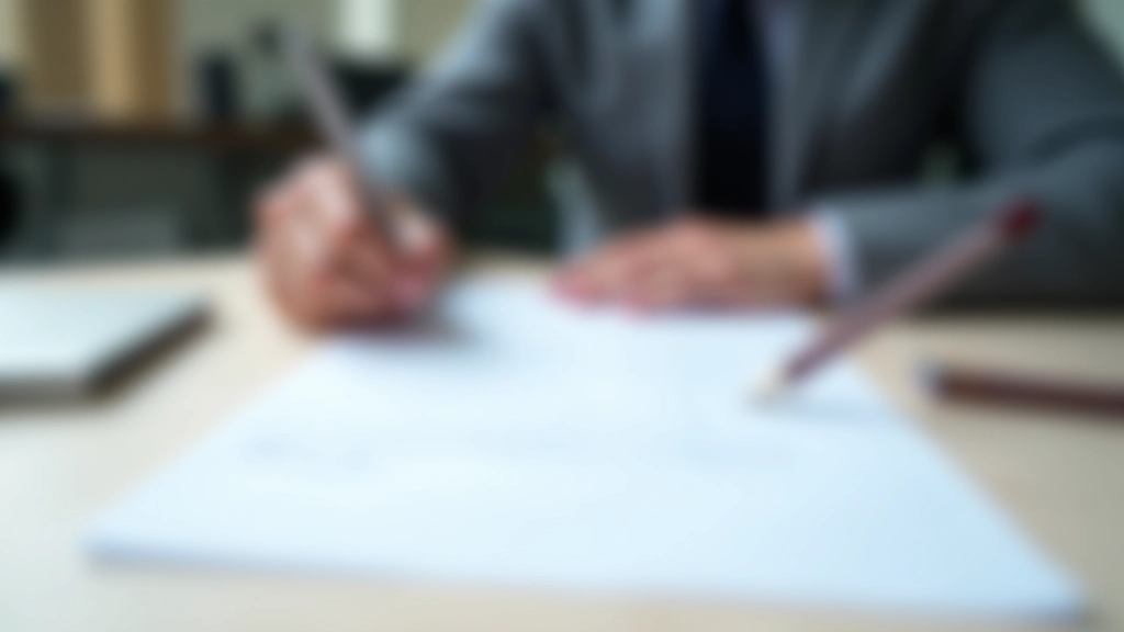 Tarifvertrag Dokument mit Unterzeichnungsstift auf Konferenztisch